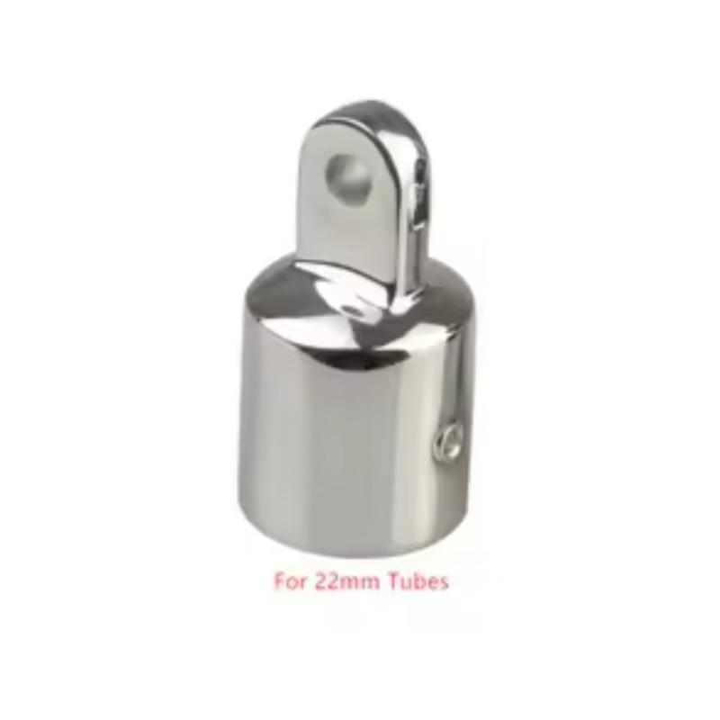 20mm 22mm 25mm 316 Stainless Steel Boat Bimini Top Eye End Cap Marine Hardware Boat Accessories Fitting for Canopy Frame