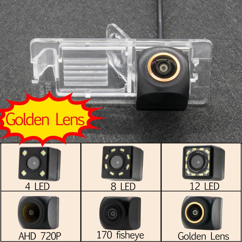 Fisheye 720P AHD Backup Reversing Rear View Camera For Renault Megane III Hatchback Laguna II III Hatchback Clio 4 Zoe Car