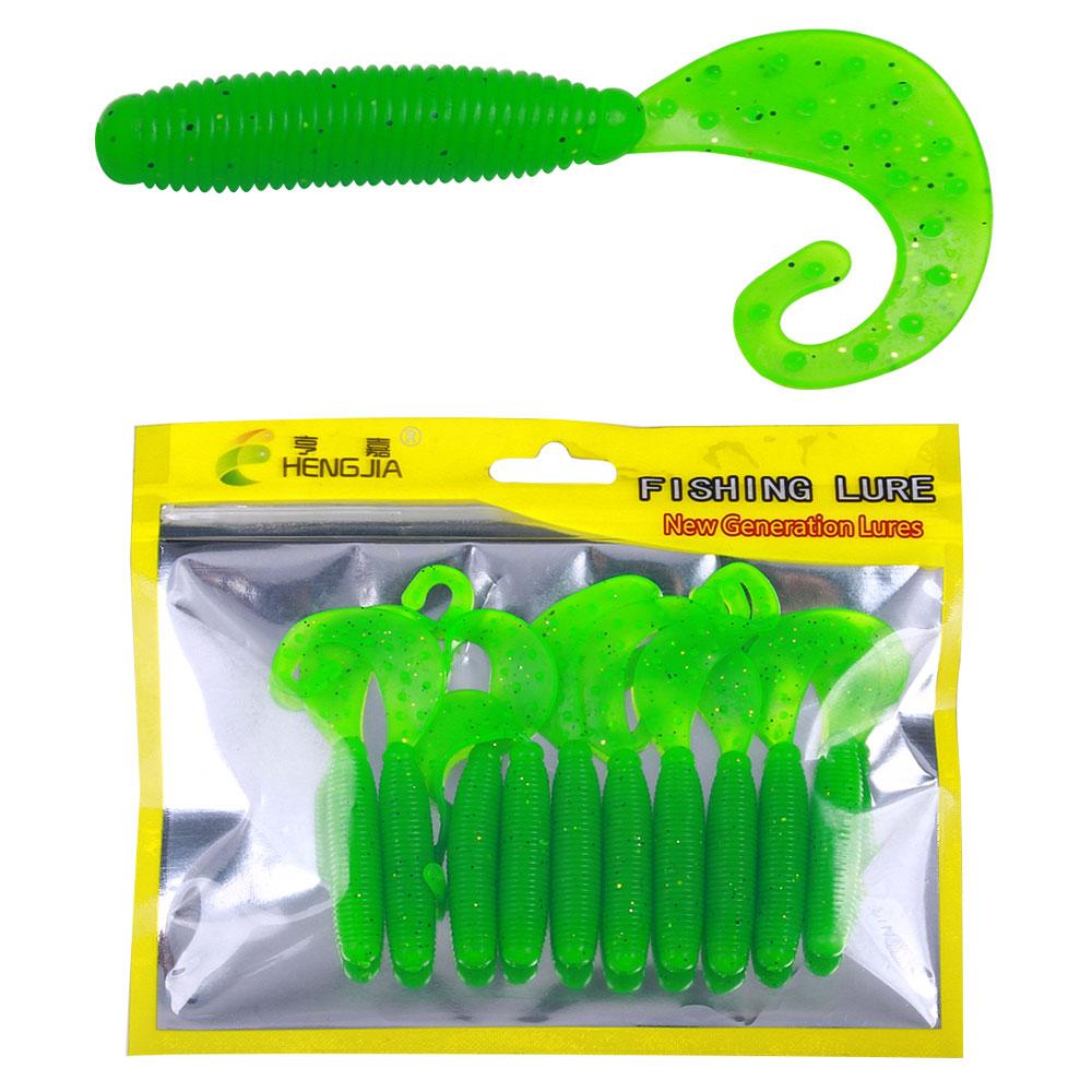 Мягкие рыболовные приманки Мягкие пластиковые искусственные приманки с хвостом isca pesca, протеиновая приманка для ловли червя, приманки для личинки