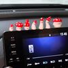 7 шт. грибовидный автомобильный приборный щиток, зеркало заднего вида, фигурка гриба, украшение для автомобиля, милые аксессуары для салона автомобиля