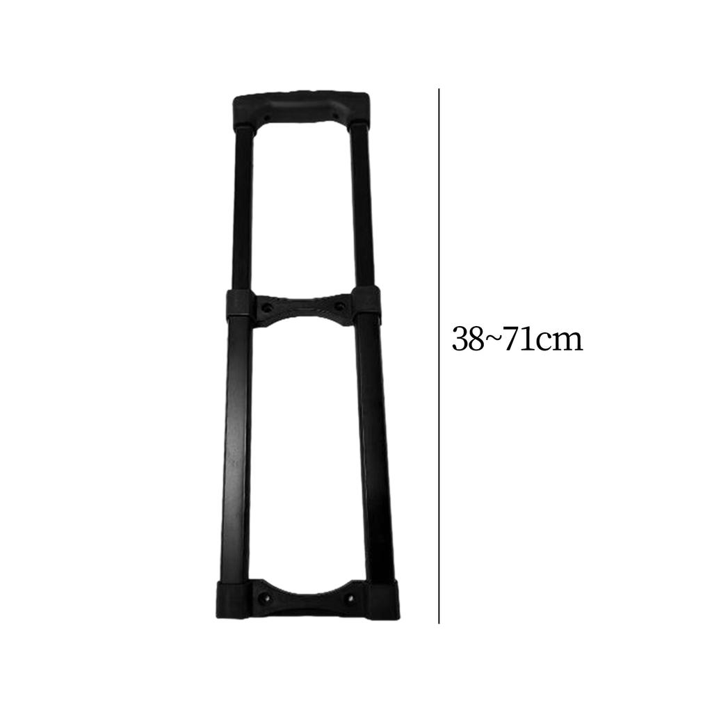 Запасная телескопическая ручка для дорожного чемодана, компактная длина 82 см