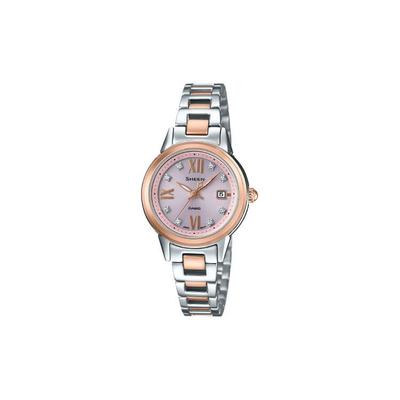 Женские часы SHEEN Золотые SHE-4522SG-4A-person