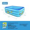 Large Foldable Inflatable Pool for Kids & Adults - Home & Outdoor Water Play