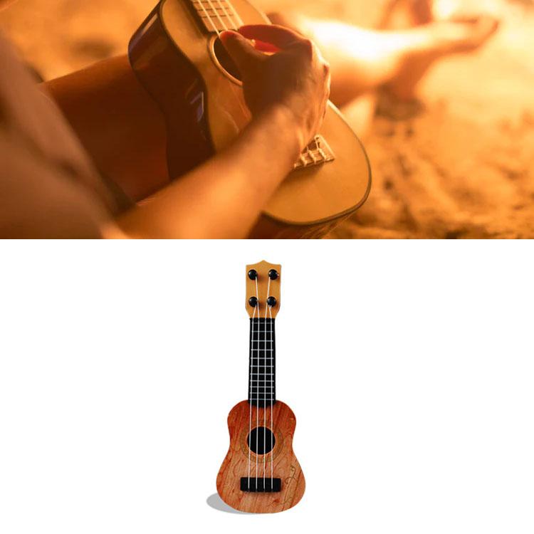 Детская гитара игрушка играбельная имитация пластиковая детская музыкальная игрушка для девочек мальчиков подарок на день рождения без