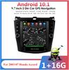 9,7'' Android 10.1 Автомагнитола Радио Навигация GPS 1 ГБ + 16 ГБ Для Honda Accord 7-го поколения 2003-2007
