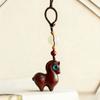 Zodiac Horse Key Chain Cartoon Chinese Style Key Ring Becoming Rich Bag Pendant  Car Key Chain