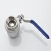 304/316L Stainless Steel Ball Valve Q11F-16P, Threaded Female, High-Temperature Water Valve Switch, 1-Inch, 4 Points, Size 15.