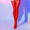 Сексуальные красные колготки из конского масла, плотные, высокоэластичные, кружевные, нескользящие, женские, атласные, блестящие, ультратонкие, длинные носки, колготки