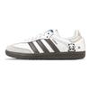 adidas Оригинальные кроссовки Samba Low top для скейтбординга, унисекс, коричнево-белые, IG1024(Команда40-)