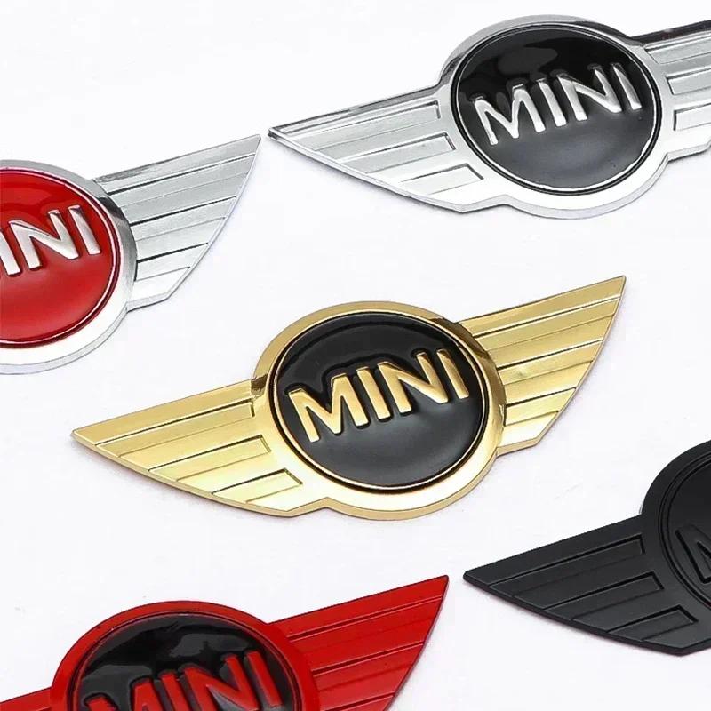 Metal Car Body Sticker Logo Rear Emblem Decal Accessories For BMW Mini Cooper Countryman Clubman S F55 F56 R55 R56 R60 F60 Badge ksgbw33