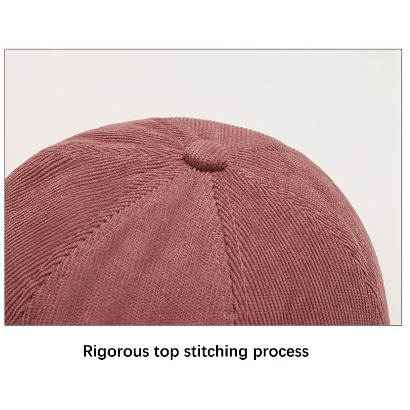 Шляпы без полей Шляпы в стиле хип-хоп Регулируемая уличная повседневная портативная винтажная купольная шляпа