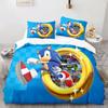 Duvet Cover Pillowcase Cartoon Movie H-Hedgehog S-SonicES 2/3 Piece Bedding Sets Twin Queen King Size Kids Adult 2/3piece set