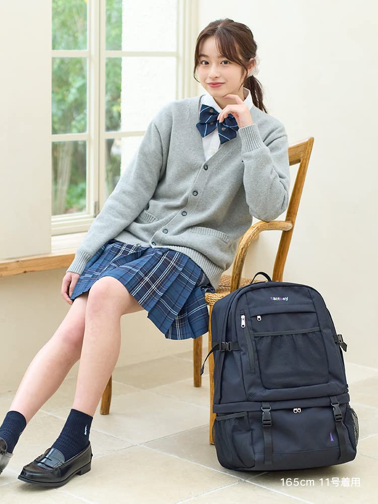 Рюкзак Отдельный Рюкзак 3209181 3209181 Черный x Фиолетовый F [East Boy] <32 л> Женский (940)