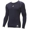 Soft Fitted Navy Size O SC Heat-Retaining Low-Neck Long-Sleeve Undershirt, SCBE230LL, (70),