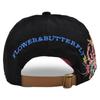 Embroidered Butterfly Baseball Cap Sequin Cotton Baseball Cap Cute Peaked Cap  Travel