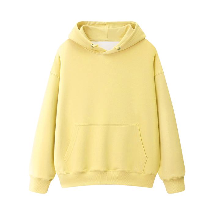 Осень Большой размер 330г Хлопковый тонкий Худи Мужской повседневный оверсайз Пуловер Худи Женская Толстовка мужская однотонная на каждый день уличная одежда УНИСЕКС