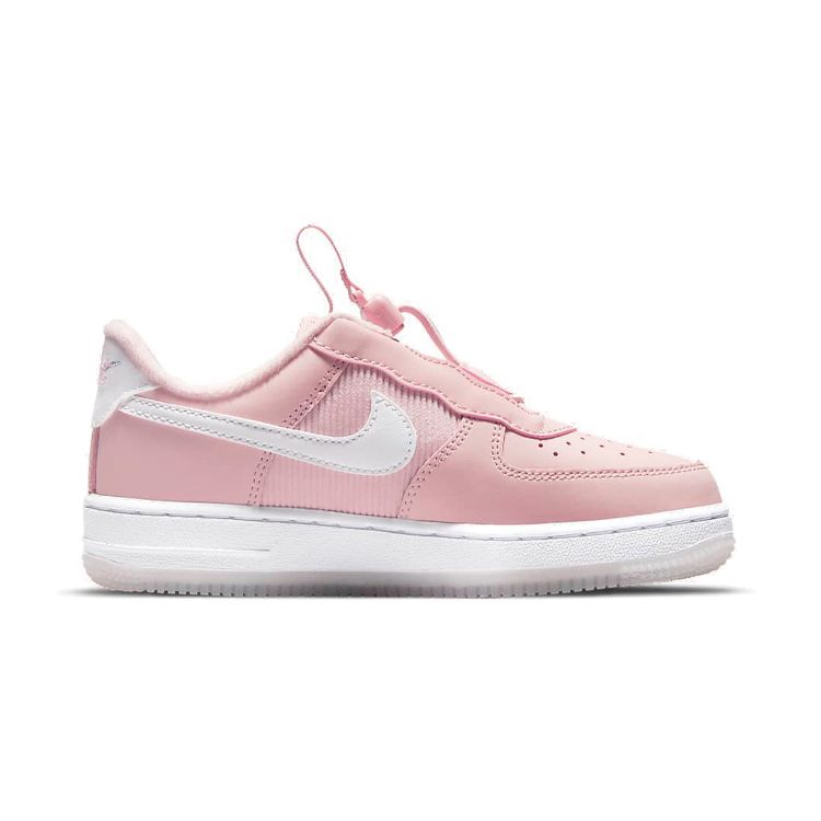 Nike Детские кроссовки Force 1 Toggle SE PS Floral Pink Pink-Glaze White DB1814-600