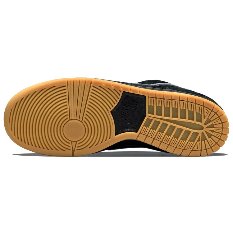 Nike Dunk Low Pro SB Fog Unisex Sneakers Black Cool-Grey Gum BQ6817-010