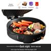 New Adjustable Temperature Electric Griddle: Double-Sided Non-Stick Surface for Pancakes, Cakes, Crepes, and More