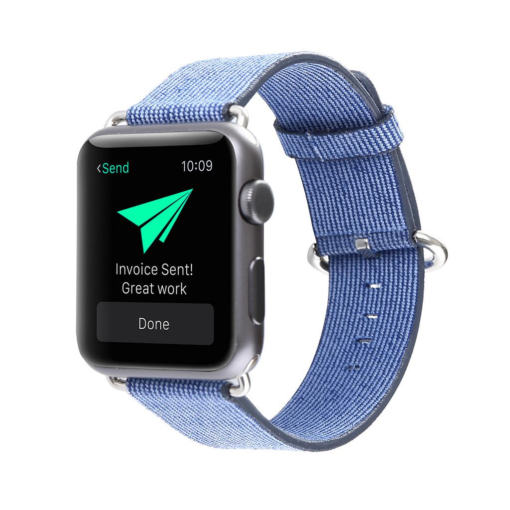 Для Apple Watch Многоцветный плетеный регулируемый ремешок для модных мужчин и женщин