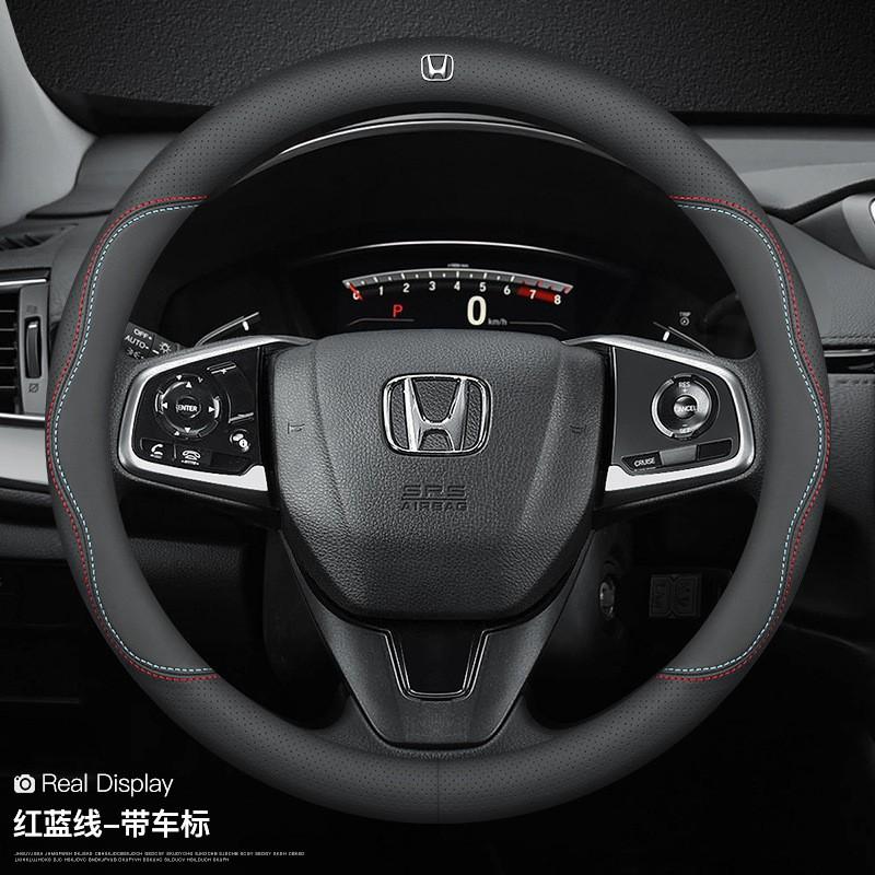 Universal Steering Wheel Cover Breathable Nappa Leather Grip Car Truck SUV 38cm Diameter All Comfort Fit