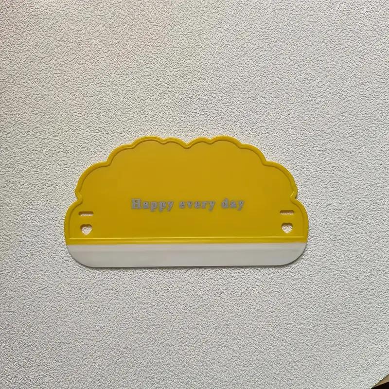 Новый мягкий силиконовый скребок для стекла в форме мини-облака, бытовые кухонные инструменты для ванной комнаты, щетка для мытья стекол автомобиля