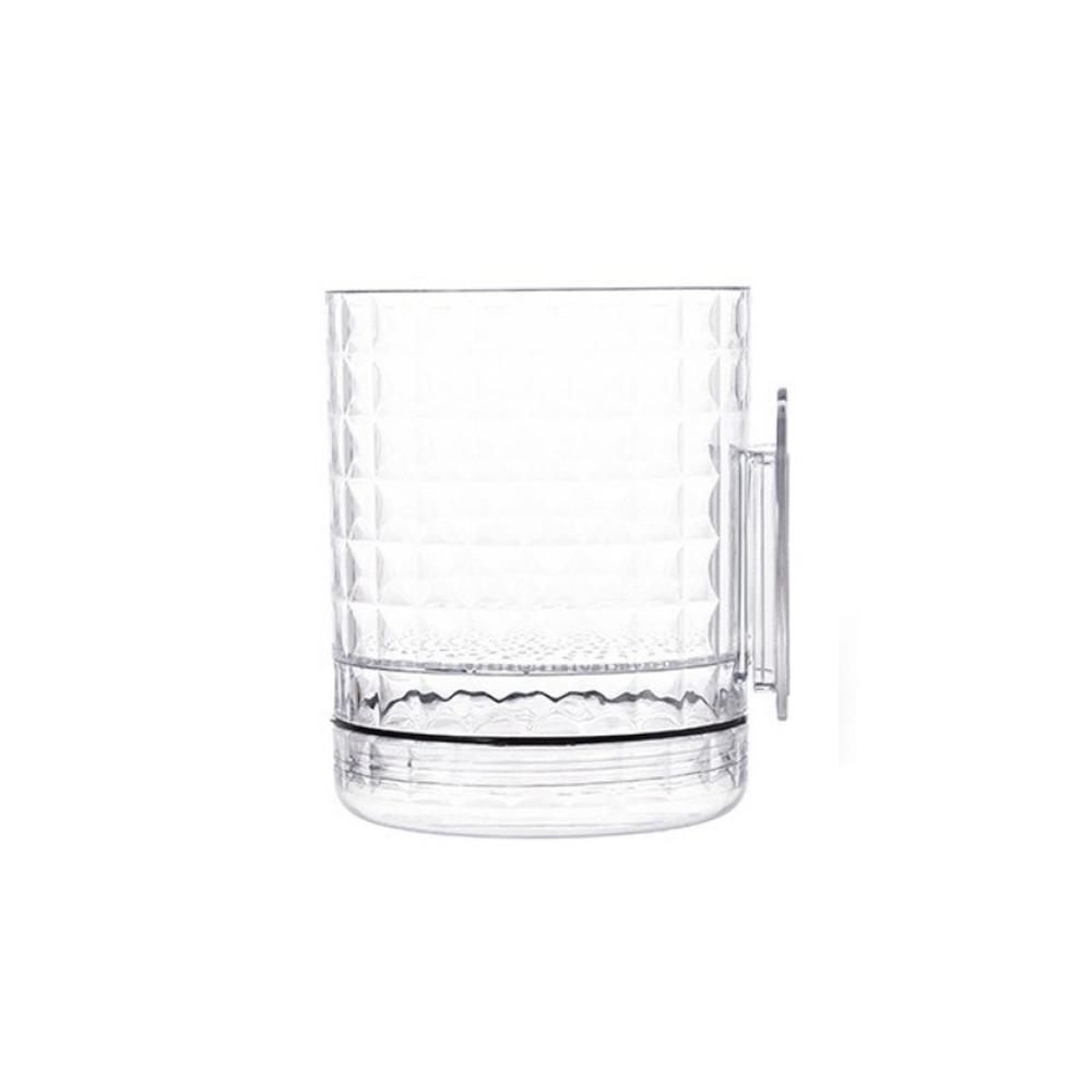 Double Layer Hydroponic Wall Planter Plastic Hanging Flower Pot Wall Hanging Vase Indoor Planting