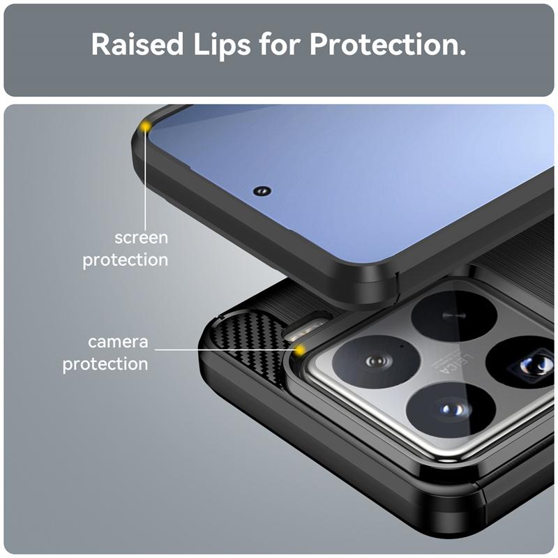 For Xiaomi 15 Pro Case Xiaomi 15 15 Pro 5G Cover Shockproof Brushed TPU Silicone Protective Phone Back Cover For Xiaomi 15 Pro