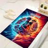 Custom 1Pc Naruto Fire Determination Rug Office Carpet Indoor Outdoor Entrance Doormat Nonslip Soft And Comfortable Living Room D2915191