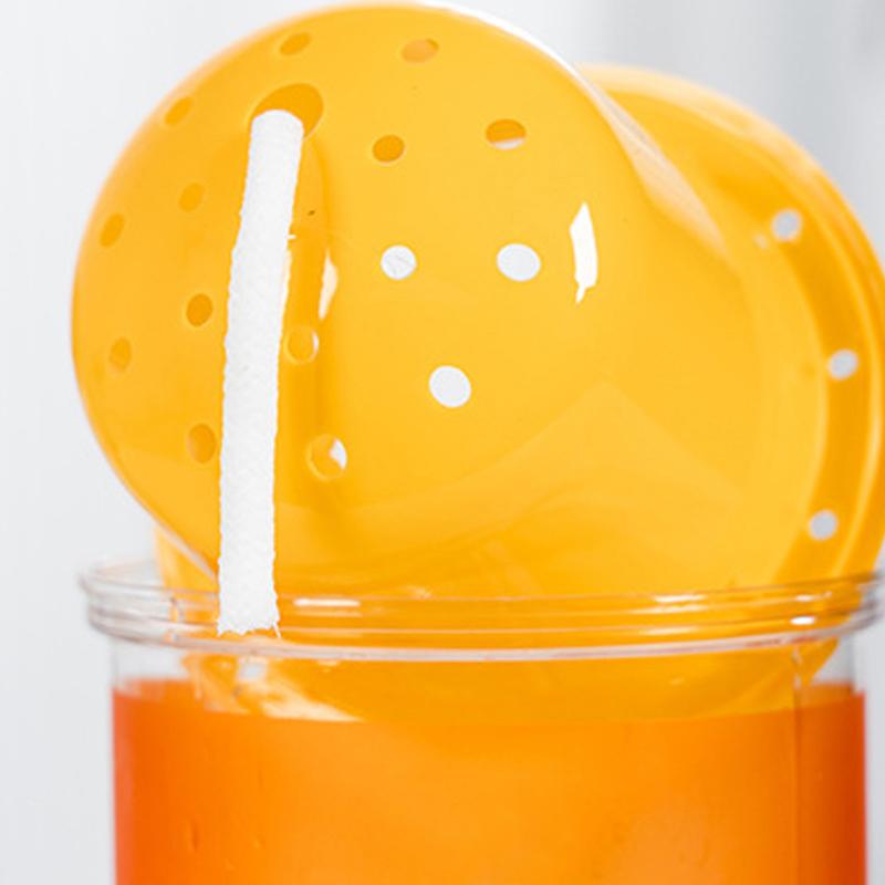 1Pc Self-Watering Flowerpot Automatic Water Absorption Transparent Plastic Pot