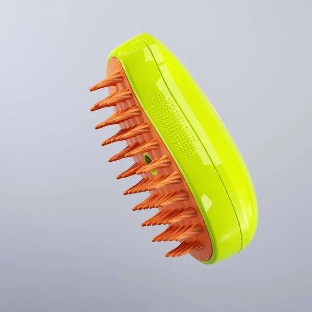 3 IN 1 Cat Steam Brush Electric Spray Water Spray Kitten Pet Comb Soft Silicone Depilation Cats Bath Hair Brush Grooming Supplies