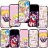 Чехол для телефона для Samsung Galaxy S25 S24 S23 iPhone 16 15 Xiaomi Redmi Note 14 13 12 16E X 11 Pro Max 13C OPPO Moto Huawei Poster Sailor Moon Girl Cover
