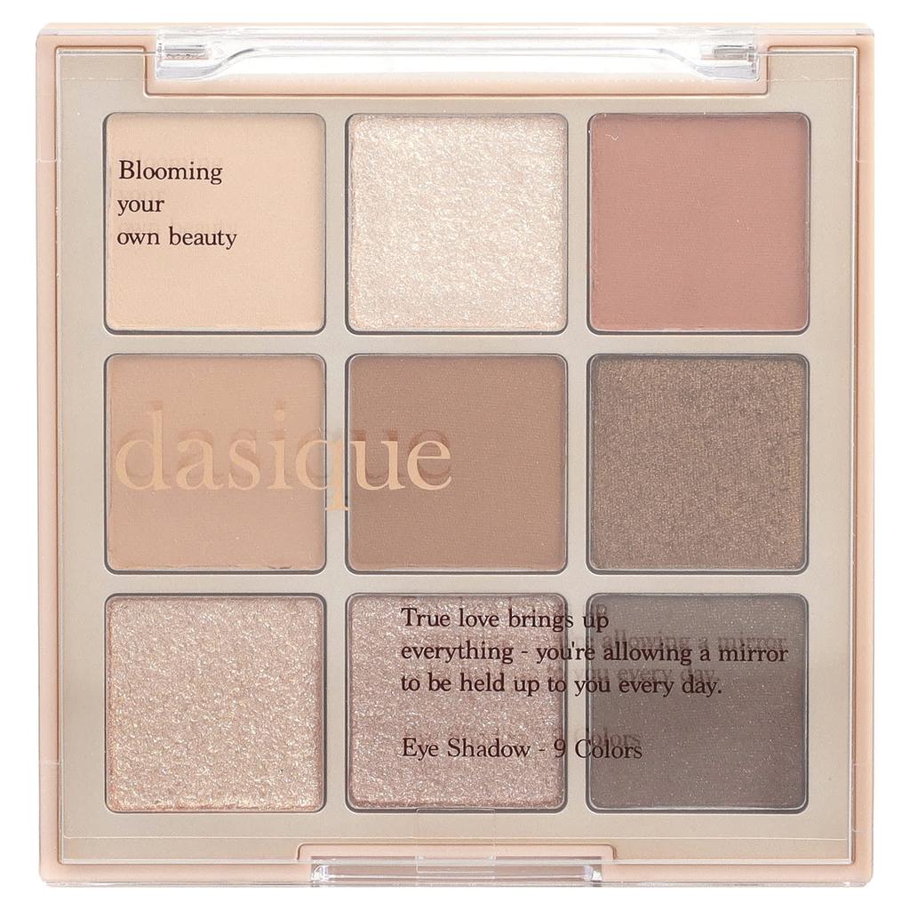DASIQUE Eyeshadow Palette, 01 Sugar Brownie, 1ea