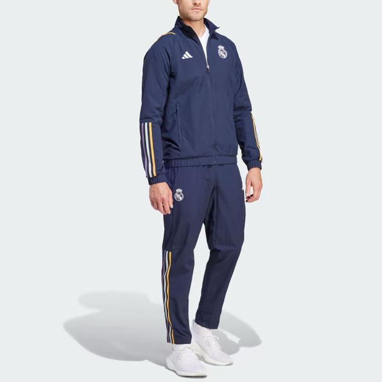 adidas Презентационная куртка Real Madrid Tiro 23 Темно-синяя IB0862