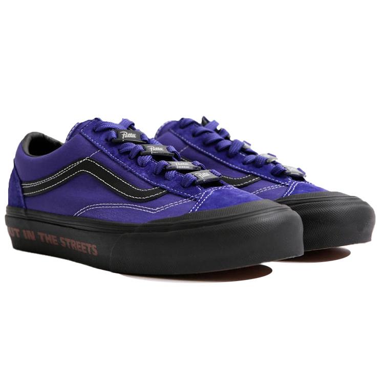 Vans Patta X Vault Style 36 Tc Vlt Lx 'Синий Черный' Женские VN0A5EFMW30