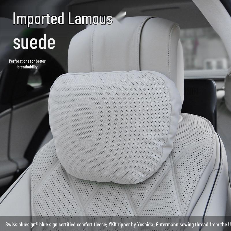 Подушка-подголовник для шеи для автомобиля Mercedes, Maybach, BMW, Tesla