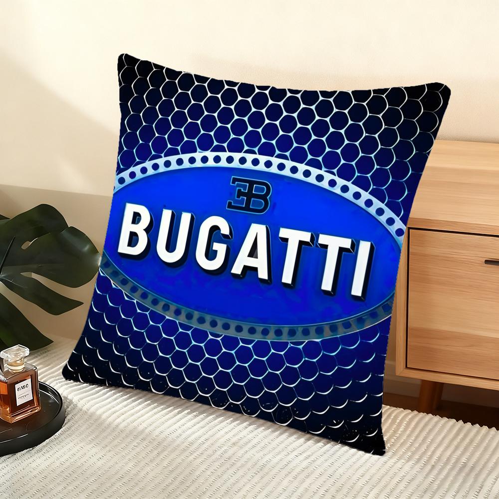 Роскошная наволочка B-B-Bugatti, шелковистый короткий плюш, для домашней диванной подушки - Невидимая молния, Декор для дома