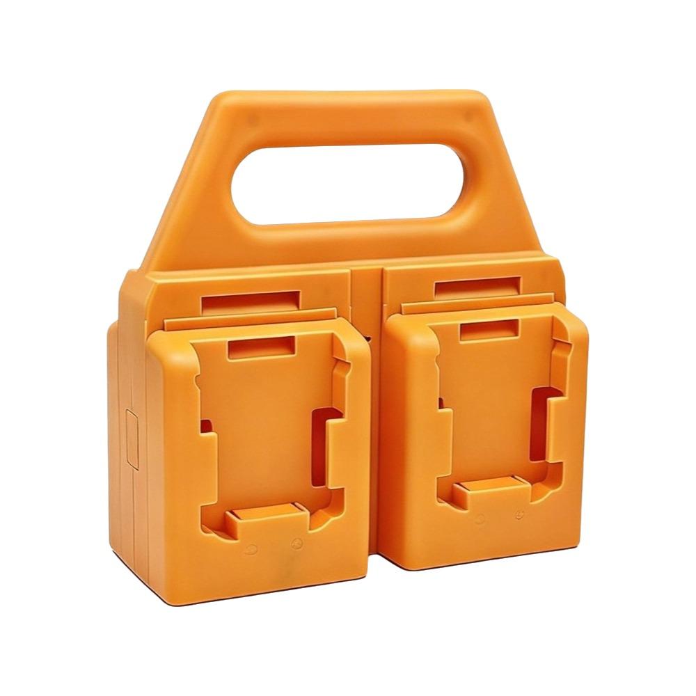 Fixing Devices Battery Storage Rack 4 Slots Battery Base Bracket for DeWALT 18V Home