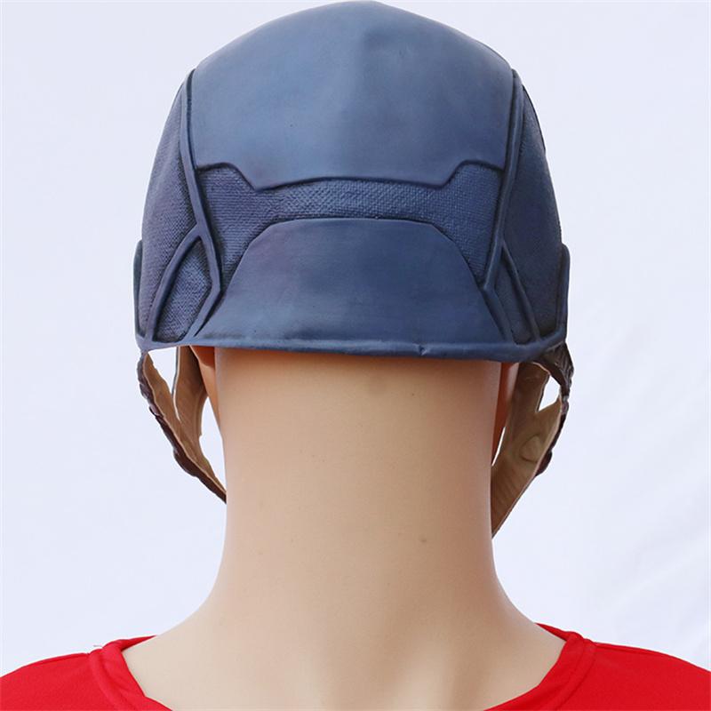Movie Superhero USA Steve Captain Cosplay Mask Soft Latex Full Head Breathable Halloween Party Cosplay Costume Props Chrismas