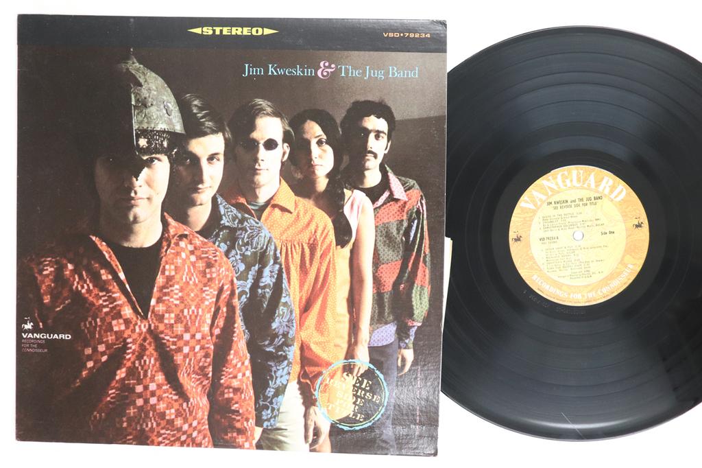 Виниловая пластинка JIM KWESKIN THE JUG BAND На обратной стороне указано название VSD79234 VANGAURD США Рок Б/у