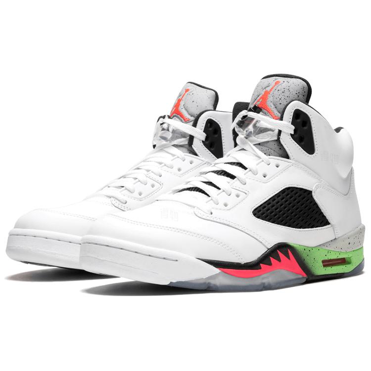 Jordan 5 Ретро Ядовито-зеленый 136027-115