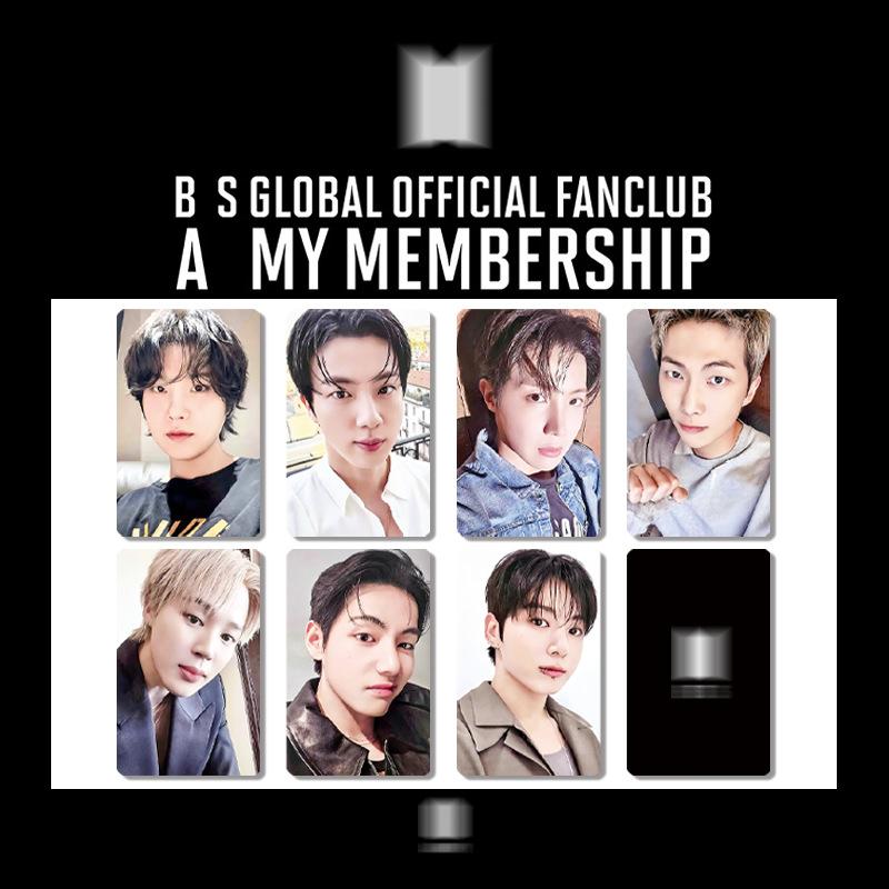 BTS Глобальный официальный фан-клуб ARMY Членство 7 шт. Набор фотокарточек Милые карточки-ломо с участниками Коллекция фанатов K-pop Подарок