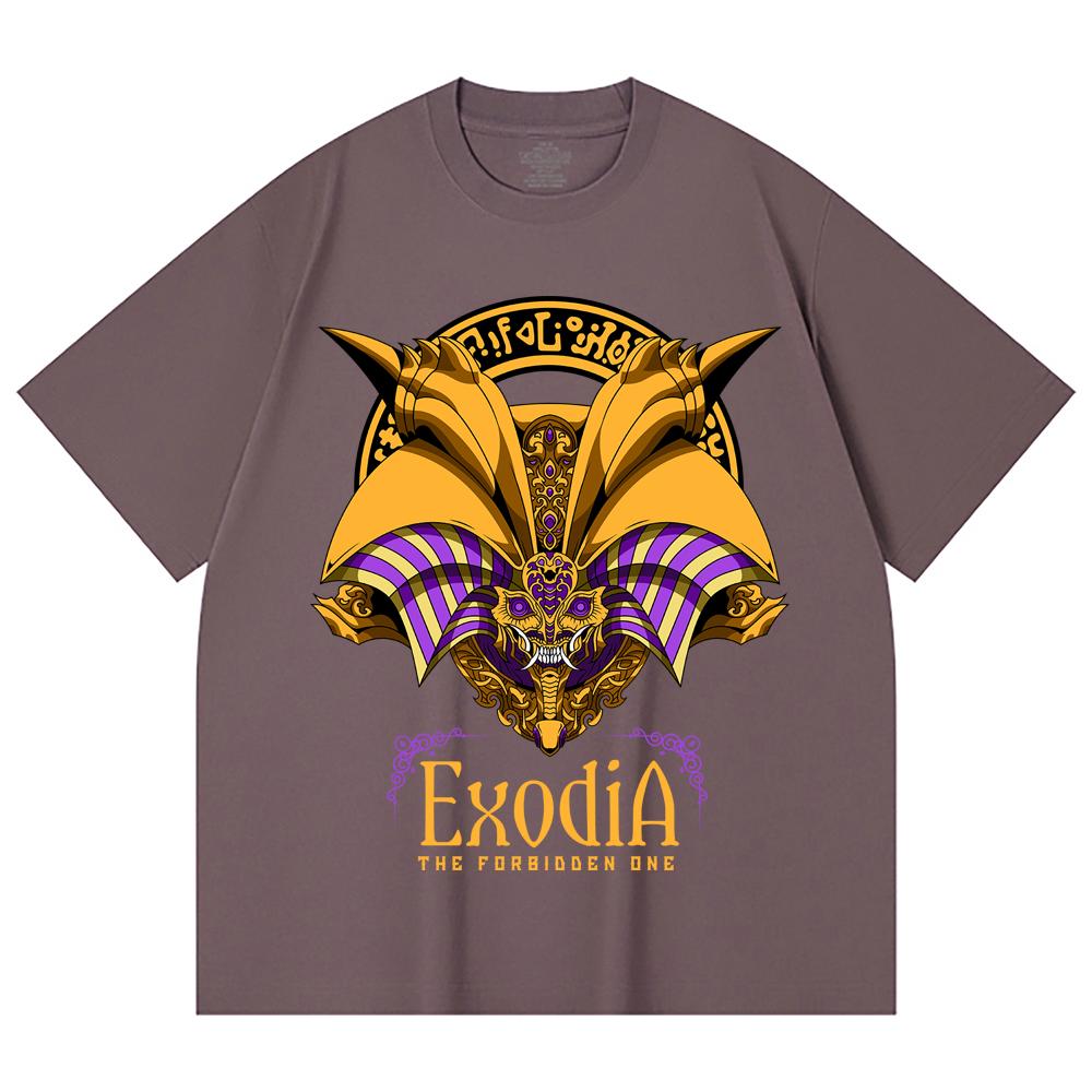 230 Gsm 100% Cotton Yu-Gi-Oh V2 Exodia Print Unisex Heavy Cotton T Shirt