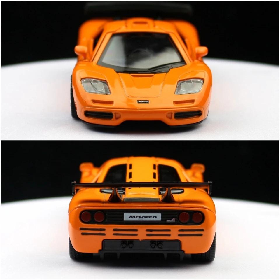 Ретро Классика 1993 McLaren F1 Supercar Match Version 5 дюймов Металлический Автомобиль Моделирование Литой И Игрушечный Автомобиль RMZ City 1:36 Подарки на День Рождения из сплава