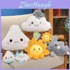 Weather Plush Doll Cloud Thunder Rain Daylight Soft Toy Gift For Kids And Teens