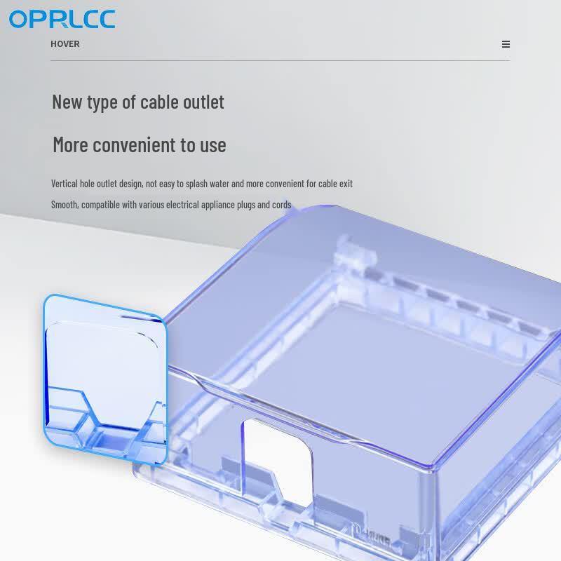 86 Type Switch Socket Waterproof Cover