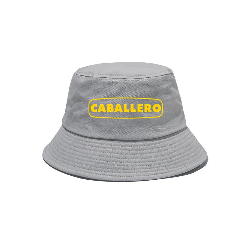 Caballero Bucket Hat Cap Unisex Women Unisex Panama Cap Outdoor Summer Cotton Caballero Motorcycle Bob Caps MZ