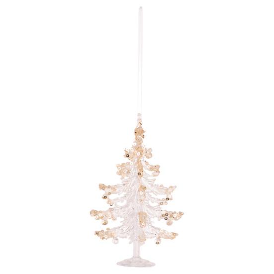 Акриловые Рождественские Украшения Снежинка Дерево Лось Бабочка Балерина Подвесные