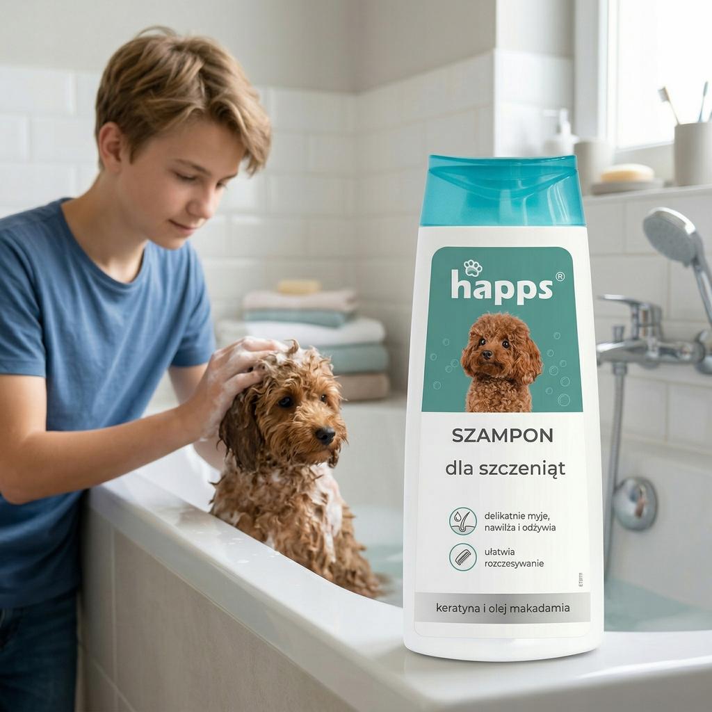 Happs - Szampon Pielęgnacyjny Dla Szczeniąt 200Ml