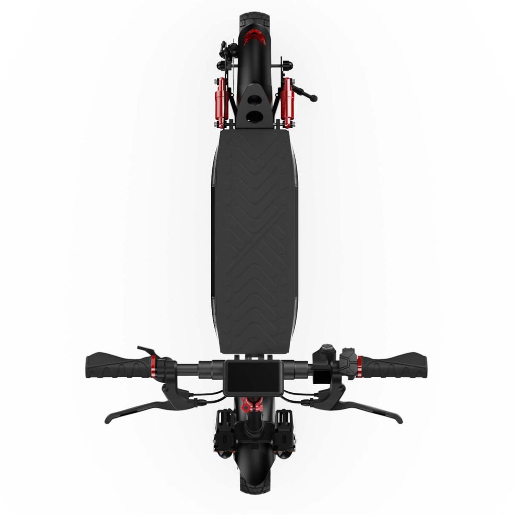 iScooter iX4 800W Electric Dirt Scooter 48V15Ah, 40-45km Range, 10" Off-Road Tires, LCD Display, Full Suspension City E-Scooter for Adults